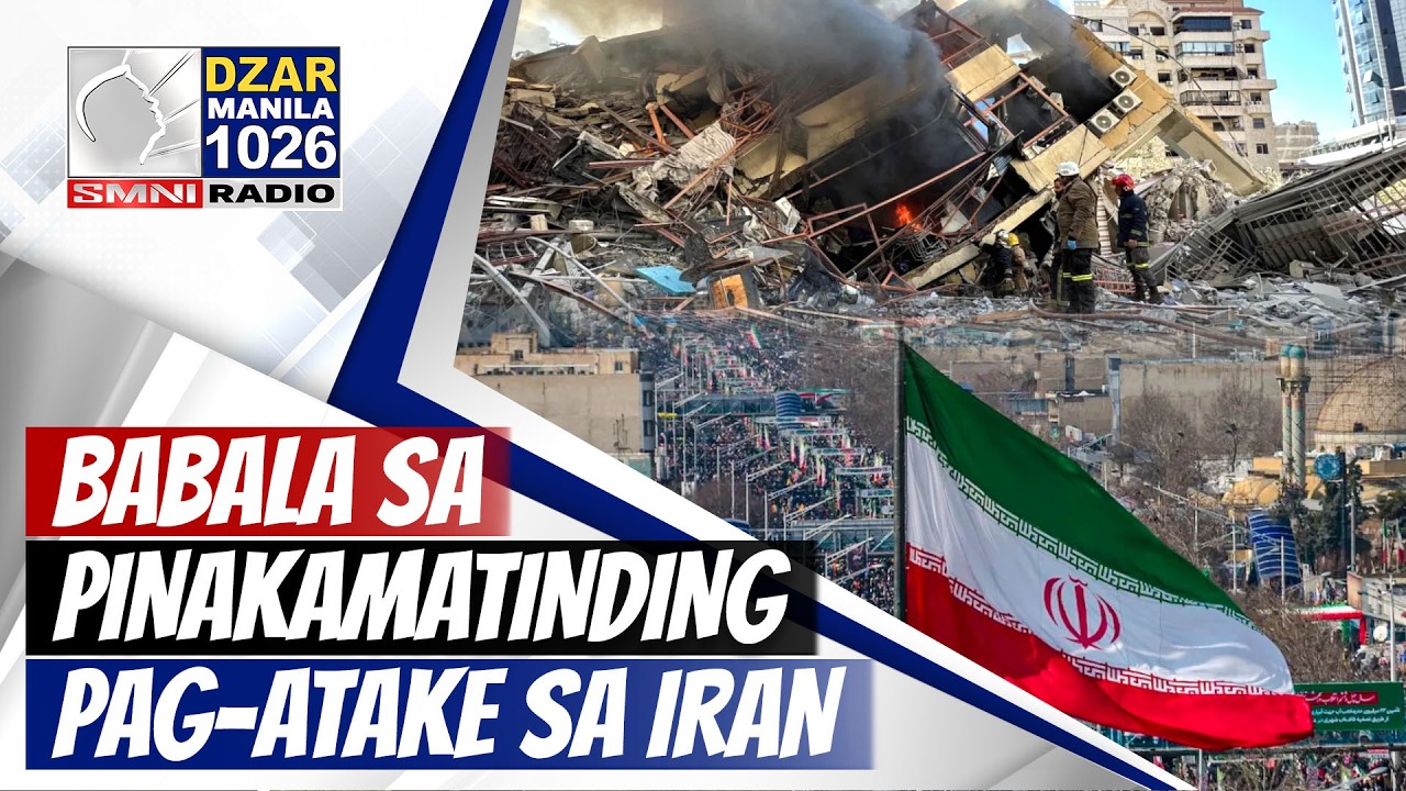 #SMNIRadioNB: Pinakamatinding pag-atake ng US sa Iran, inaasahan ngayong araw