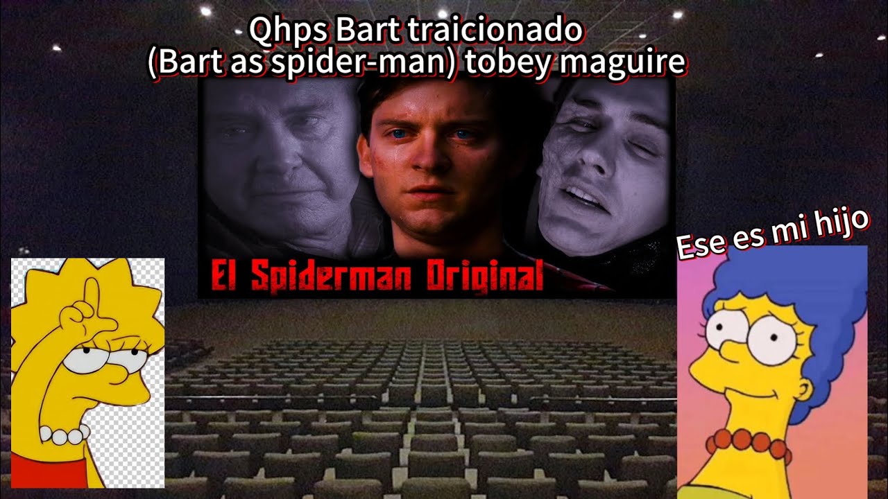 Los simpson viendo universos Bart as spider-man parte 1