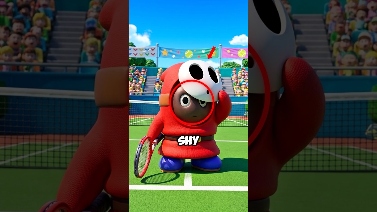Why&nbsp; Shy Guy never take off his mask? #shorts #shyguy