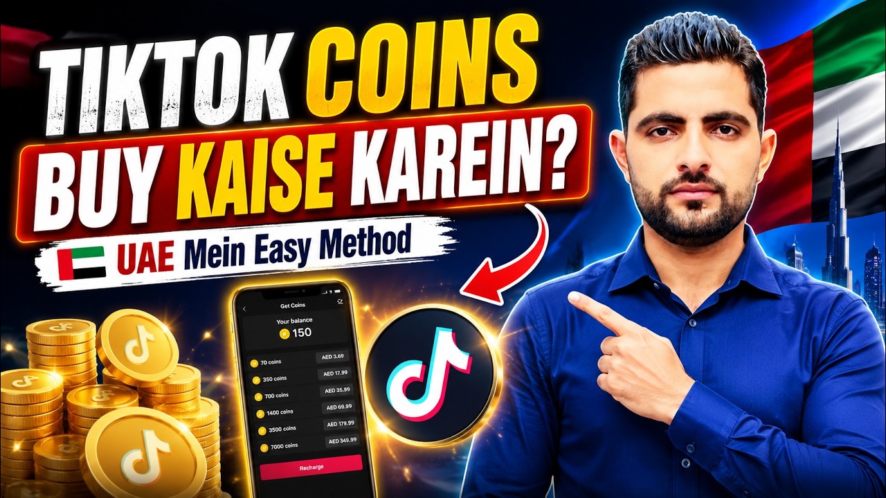 How To Buy TikTok Coins In UAE 🇦🇪 | TikTok Coins Purchase Ka Complete Method