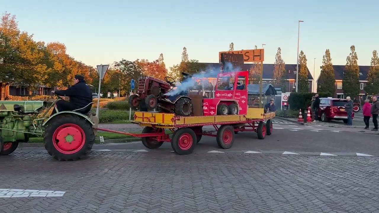 Tractor run - Tour de Sjans West Friesland 2024