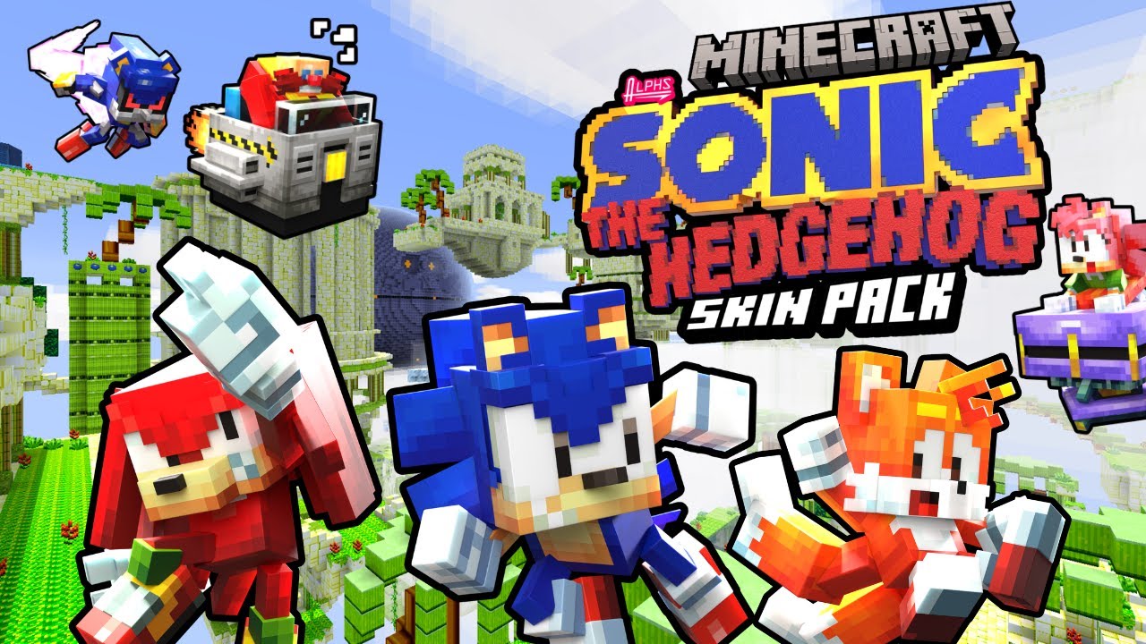 Alphs sonic player models RELEASED!! AND Dan's map update!! - Minecraft Showcase