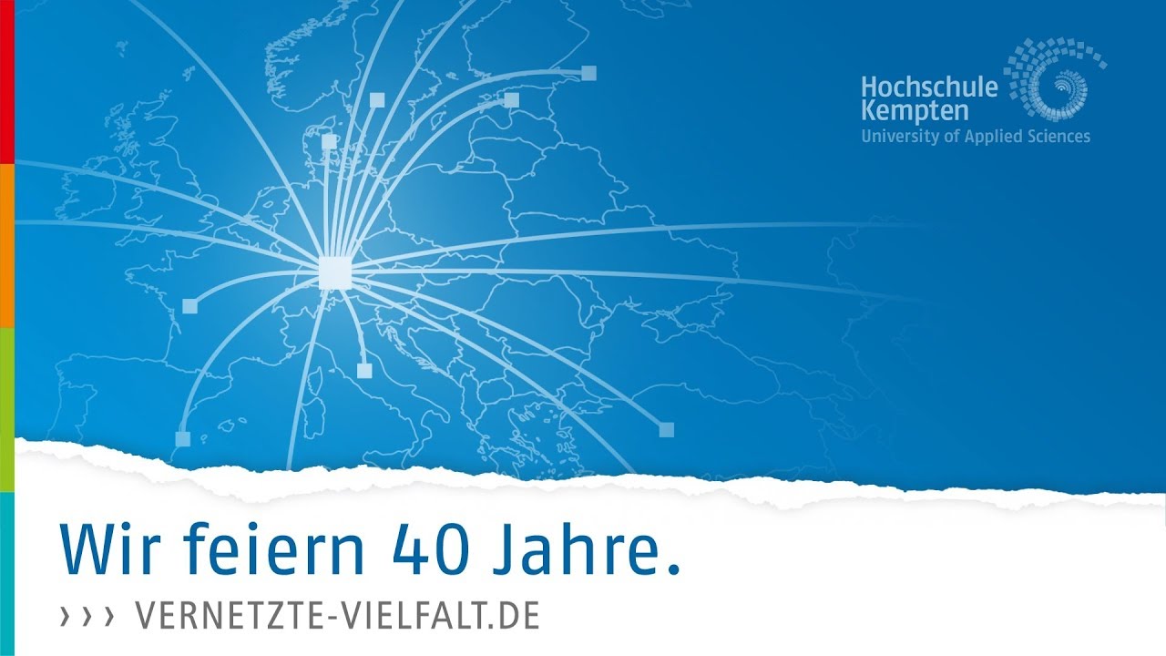Wir feiern 40 Jahre Hochschule Kempten!
