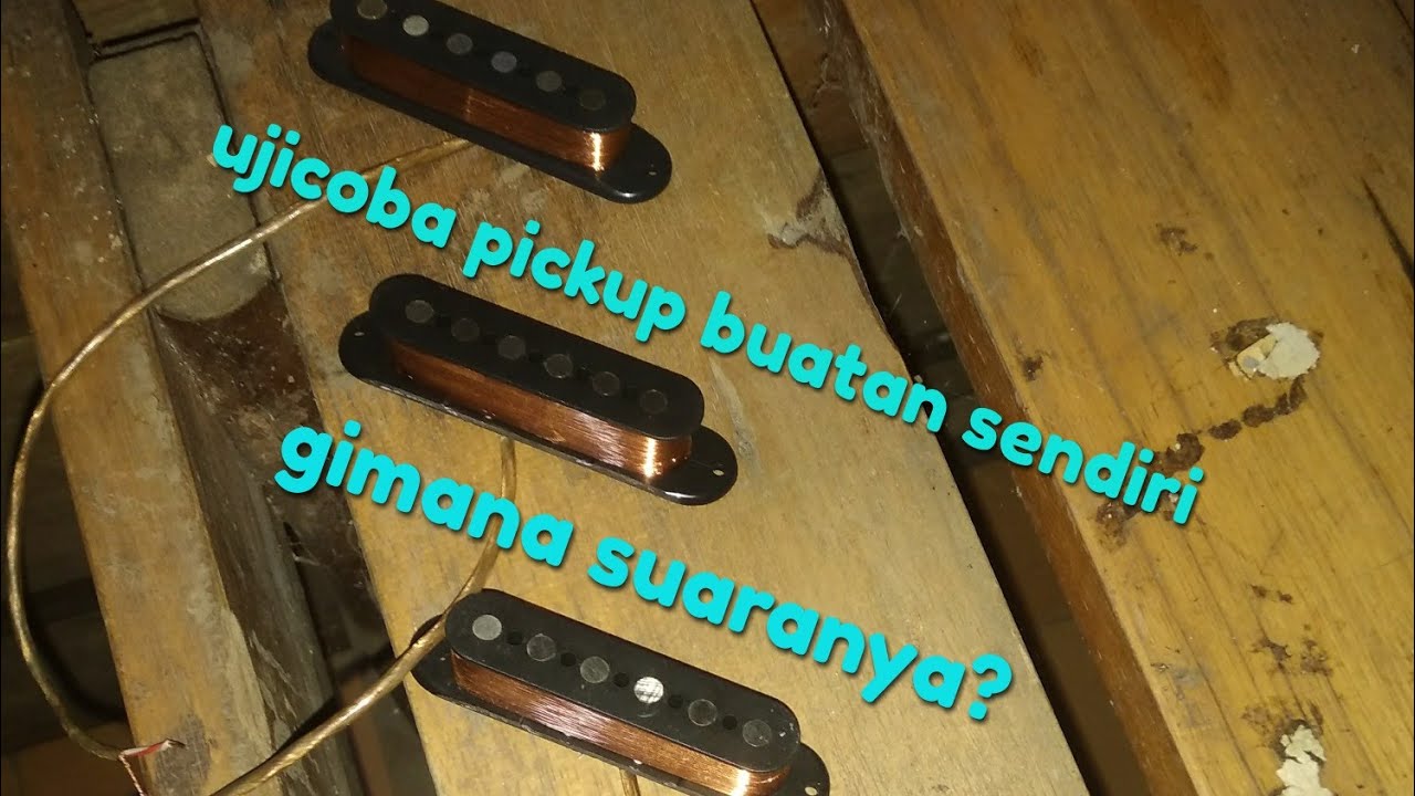 Kins pickup based on fender cs69 pickup set di gitar sejutaan