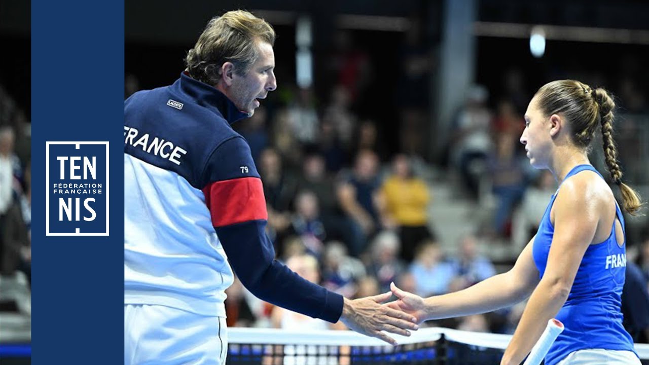 Billie Jean King Cup - France / Pays-Bas : le résumé de Parry / Lamens | FFT