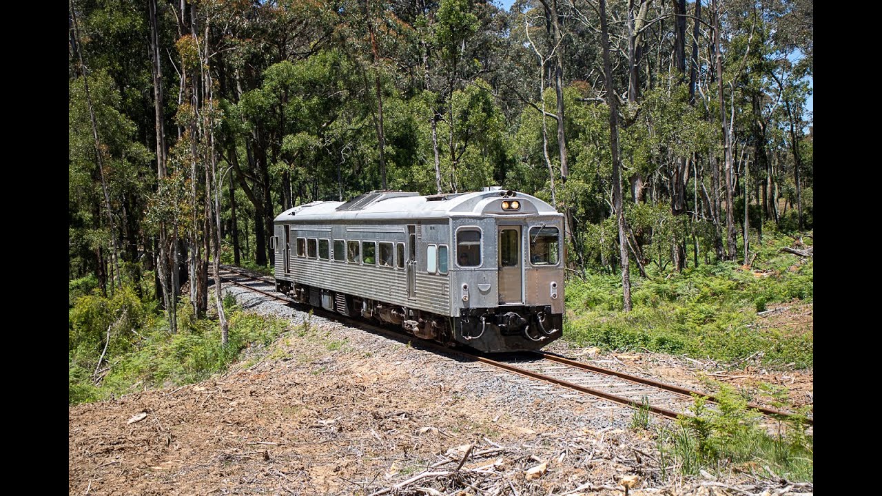 DRC40 Returns to service at Daylesford Spa Country Railway on 5 Shuttles to Bullarto- 18/12/22