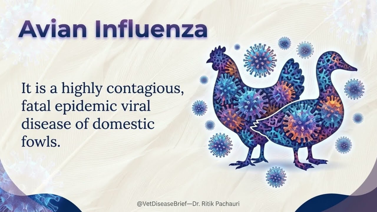 Avian Influenza (Fowl Plague): Etiology, Pathogenesis & Prevention | Vet Disease Brief