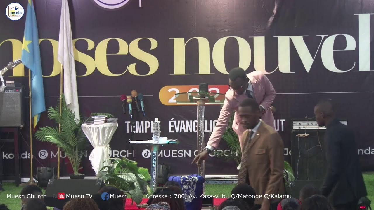 ⭐CLÔTURE DE MWANZO 14 AVEC LE PASTEUR JOSEPH LOLEKONDA AU MUESN CHURCH