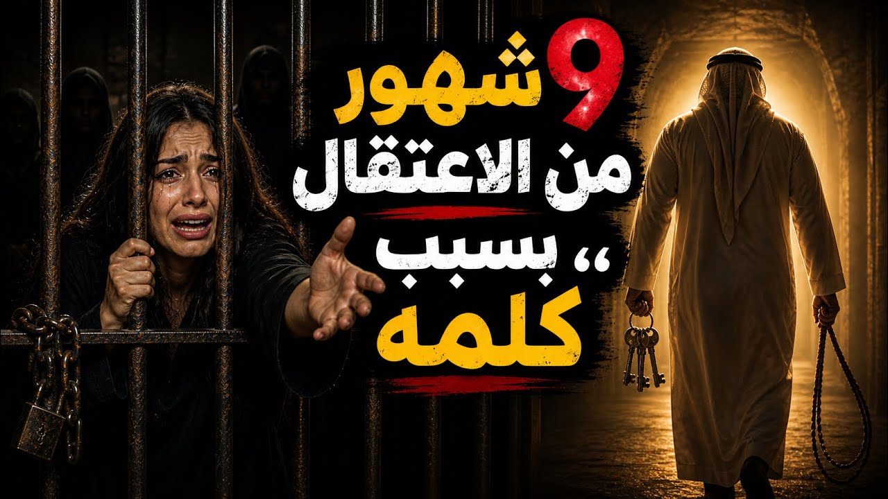 ٩ شهور من الإعتقال .. بسبب كلمة 😱