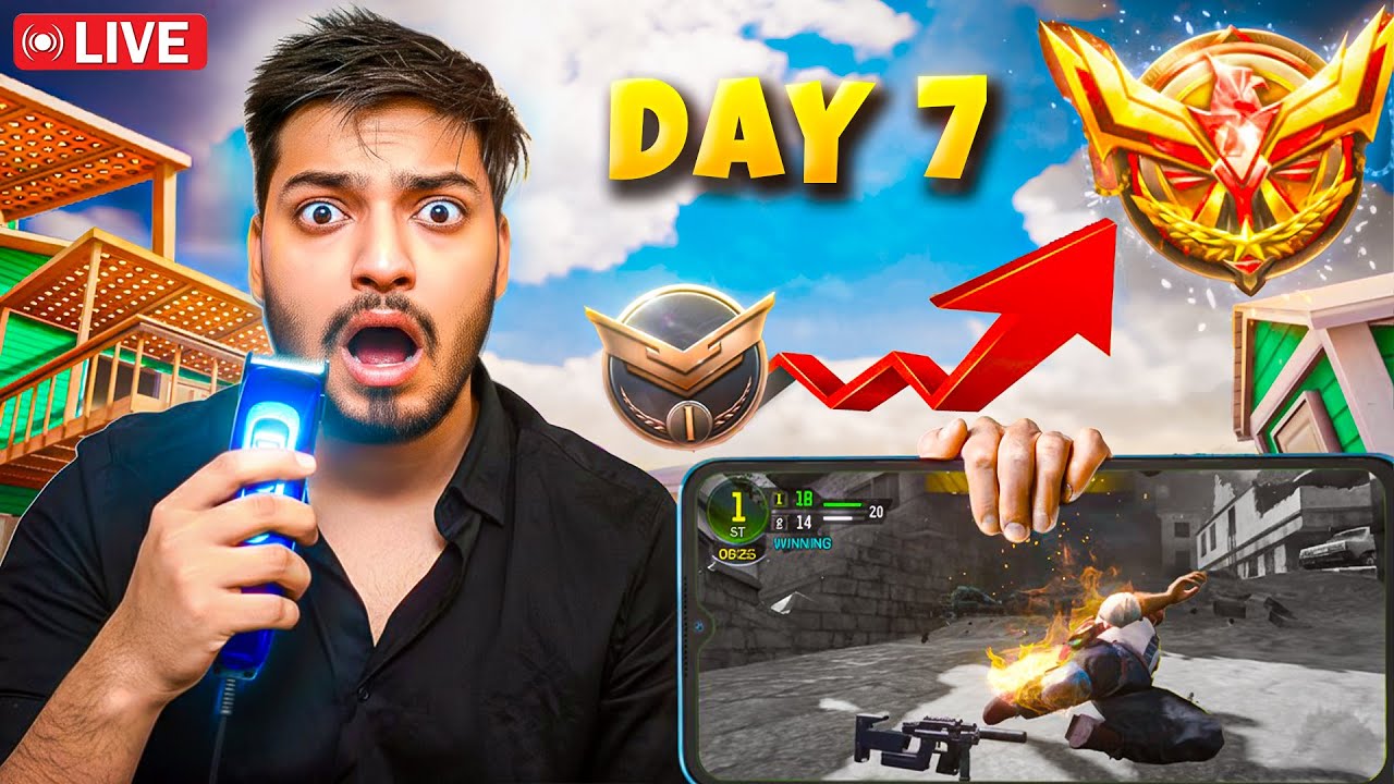 Zero To Legendary Clean Shave Challenge + Giveaway | CODM Live Stream