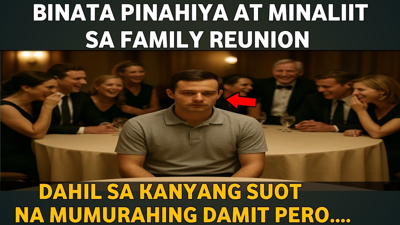 BINATA NA HINAMAK SA REUNION.. SUPER RICH PALA SA PAGKAKAROON NG KABUTIHANG LOOB.. GULAT ANG LAHAT!!
