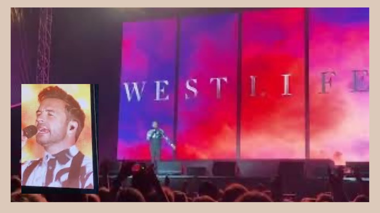 WESTLIFE LIVE CONCERT 2022 IN VIBORG DENMARK