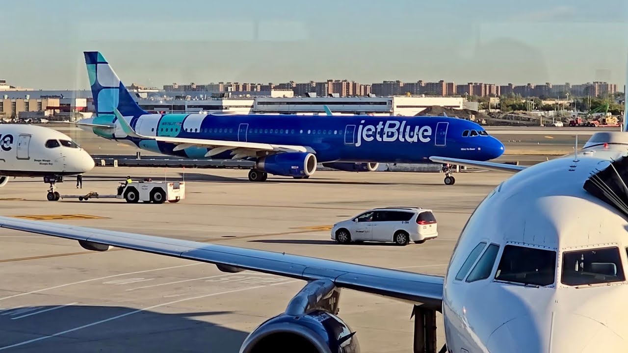 DESPEGANDO DESDE EL AEROPUERTO JFK Y ATERRORIZANDO EN EL AEROPUERTO INTERNACIONAL DEL CIBAO 🇩🇴