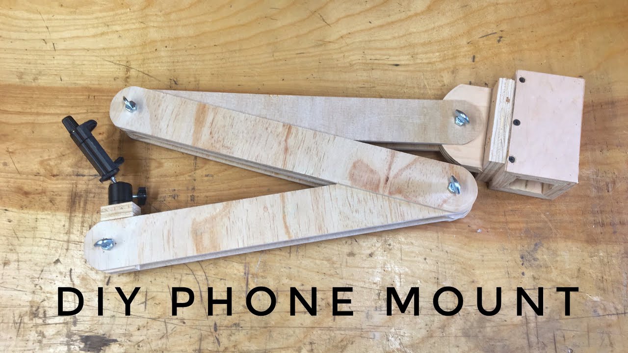 DIY Articulating Camera Arm // Smartphone Mount