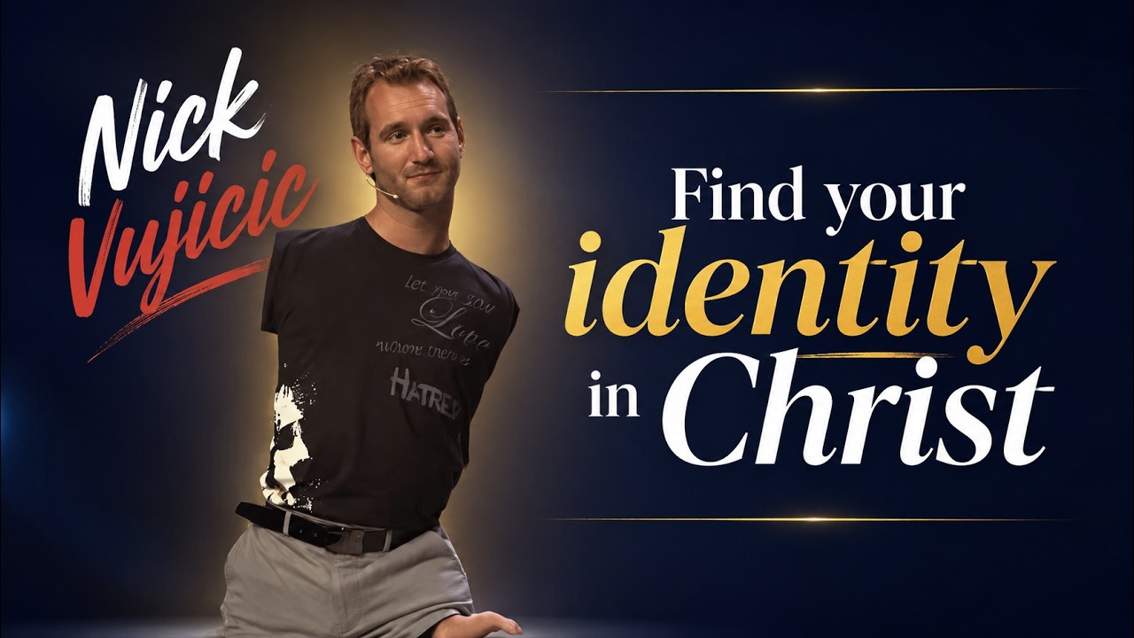 Find Your Identity in Christ | Nick Vujicic’s PASSIONATE Message on Truth, Faith, and Purpose