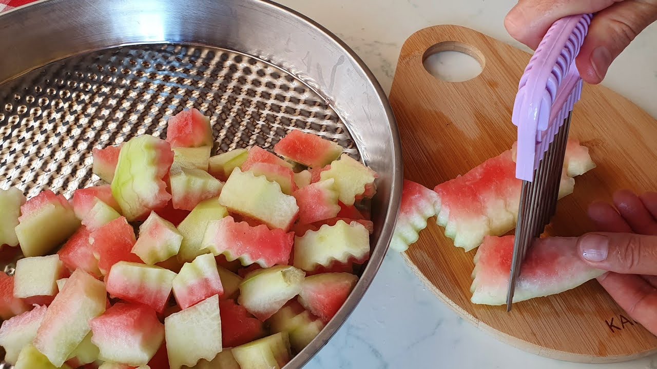 BU TURŞUYU YAPMADAN KIŞA GİRMEYİN‼️ SICAK SU İLE KÜTÜR KÜTÜR 😍Karpuz Kabuğu Turşusu/ Turşu Tarifleri