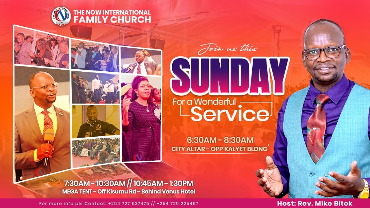 FAITH AS AN EXPLORATION || Rev. Mike K. Bitock || NOW International Family Church