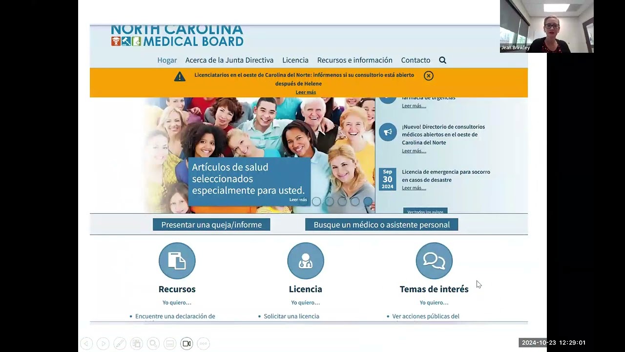 Wednesday Gathering: The NC Medical Board