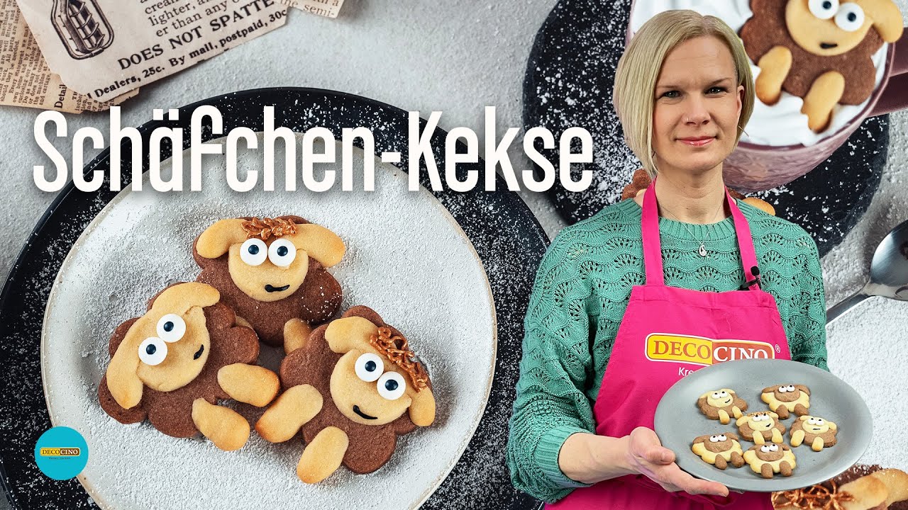Rezept Schäfchen-Kekse / Mürbeteig / einfach und schnell mit großer Wirkung 🐑