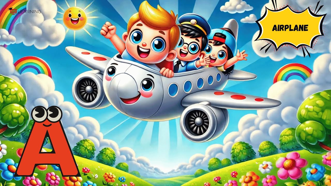 80+ Amazing Vehicles A to Z | Fun and Educational Alphabet Song for Kids 🚗✈️ | #abcd #kids