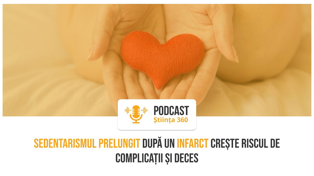 Sedentarismul post Infarct crește riscul de complicații și deces | Dr. Marius Geantă | #știința360
