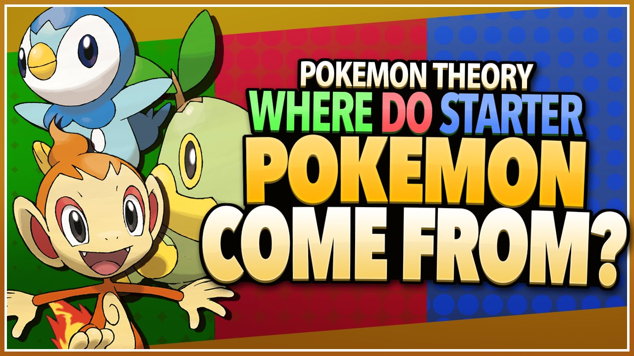 Pokemon Theory - Where Do Starter Pokemon Come From?