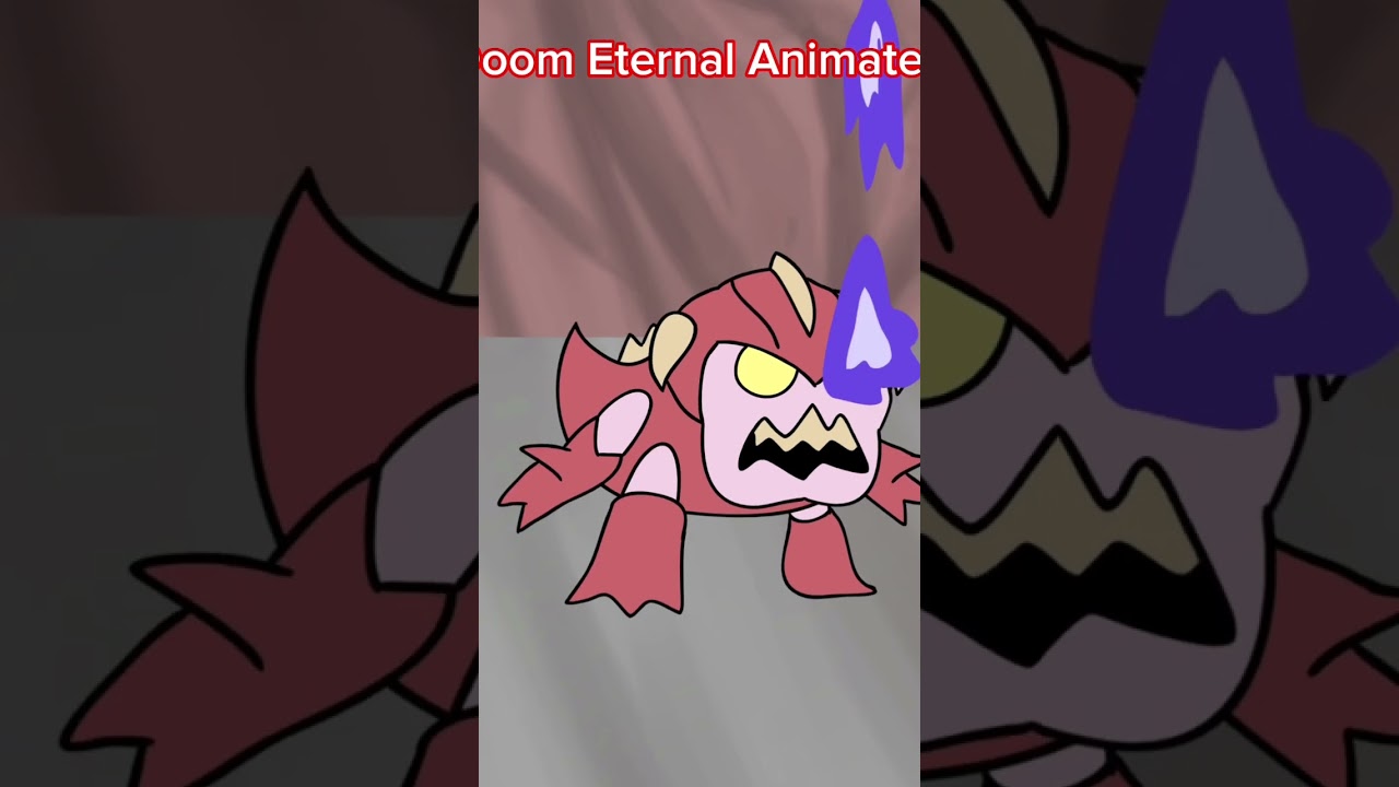 When Pinky Charges (DOOM Eternal Animated ) #Doom #Animated #Shorts