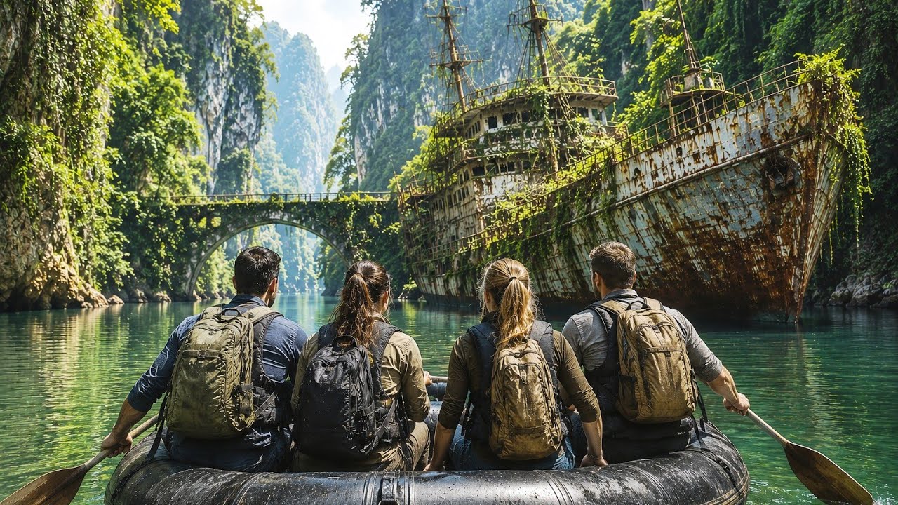 HIDDEN River Opened the Door to Adventure but Traps IN Danger | Film/Movie Explained in Hindi/Urdu
