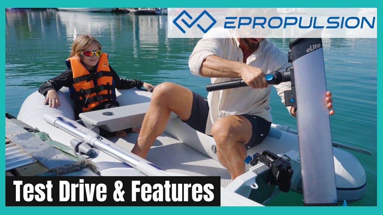 ePropulsion eLite test | low-cost electric outboard for dinghies | 500W (1.5 hp) with battery [EN]