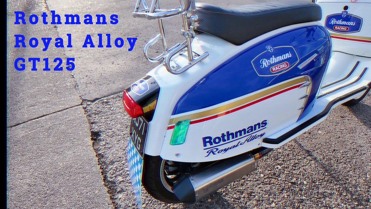 Rothmans Royal Alloy GT125