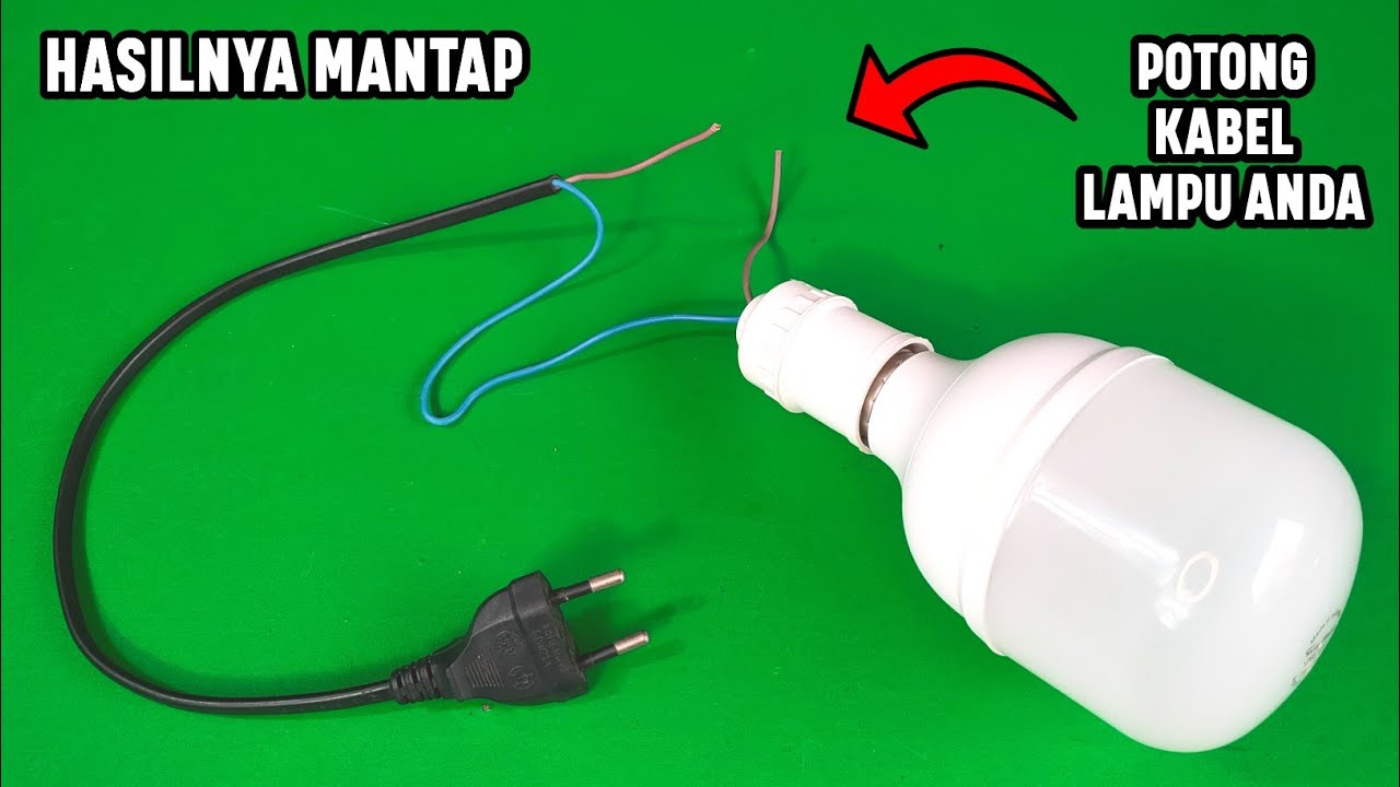 POTONG 1 KABEL LISTRIKMU ! DIJAMIN LAMPU RUMAH JADI CANGGIH