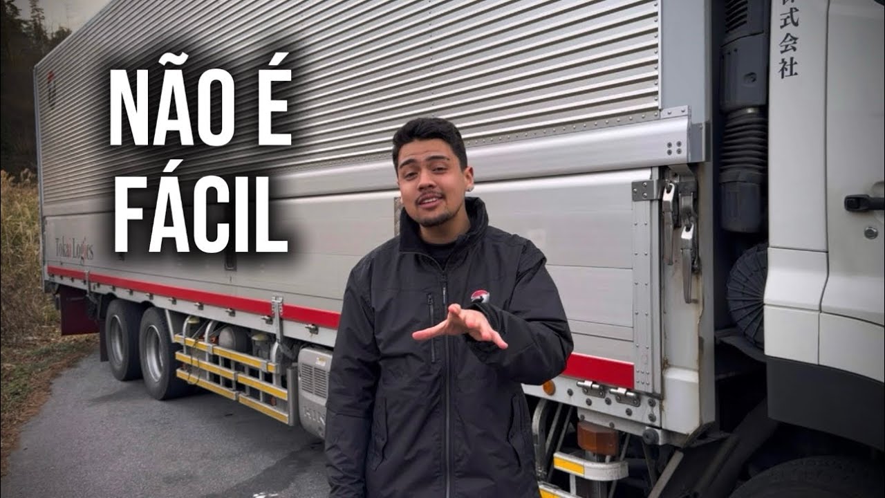 1 ANO SENDO CAMINHONEIRO NO JAPÃO: NÃO É FÁCIL