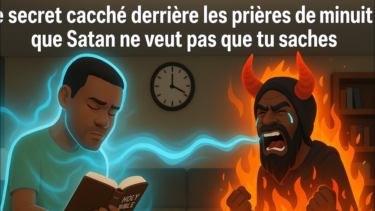 Voici pourquoi tes prières entre minuit et 3h font trembler l’ennemi #animationchretienne