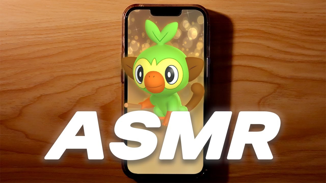 ASMR Pokemon Go - Grookey!