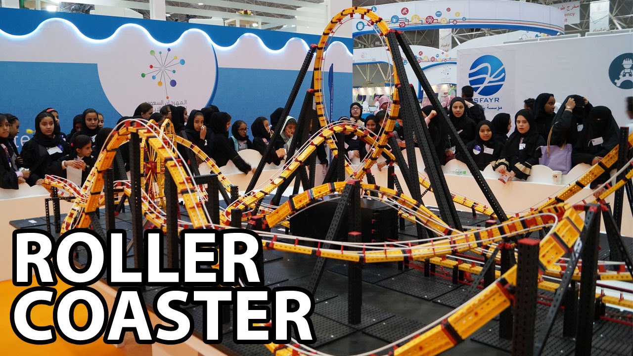 My Roller Coaster In Saudi Arabia | fischertechnik Model Coaster
