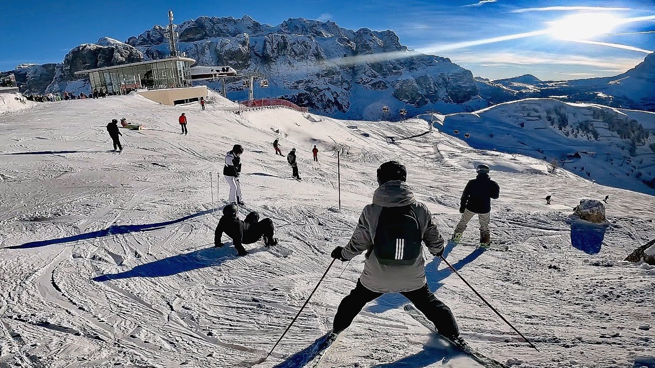 GoPro POV: Sunny Day in the Dolomites | Green Sella Ronda | Val Gardena