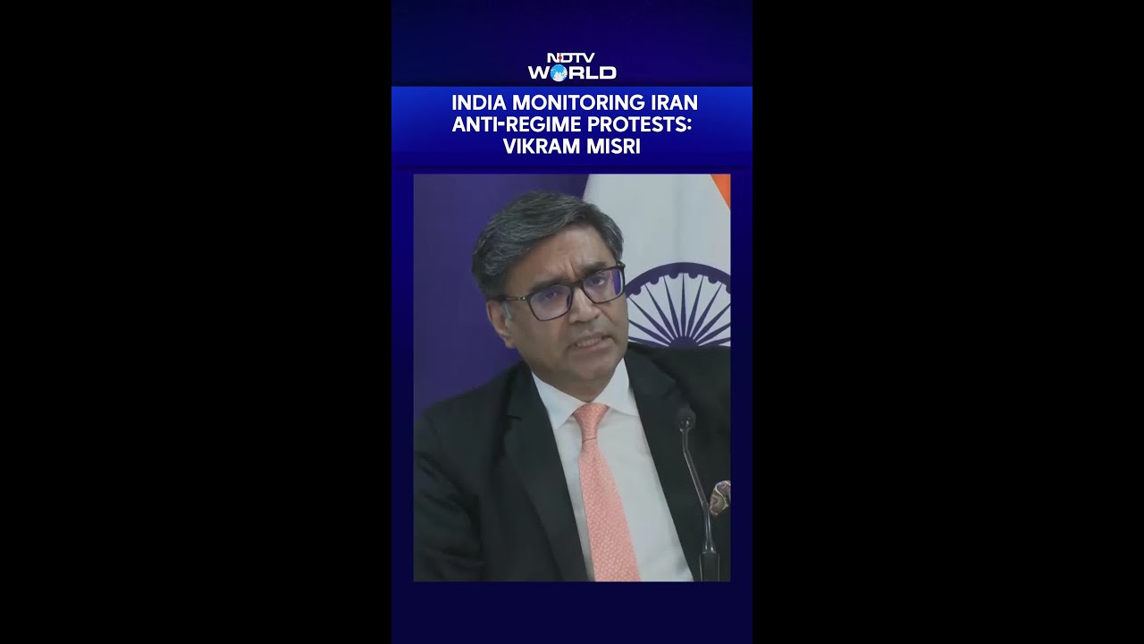 MEA Says India Monitoring Iran Protests, Advises Students 'Not To Venture Out'