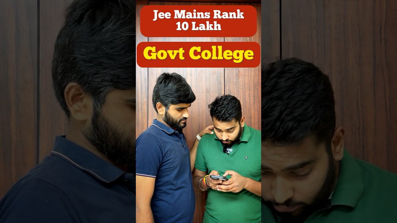 10 Lakh JEE Main Rank😱 UPTU Counselling से Govt. Colleges 2024 | aktu counselling 2024 for btech