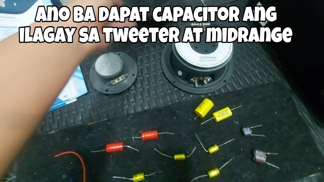 Usapang Filter Capacitor sa Midrange at Tweeter Speaker #audio #audiophile #subwoofer #diy #yt #fyp