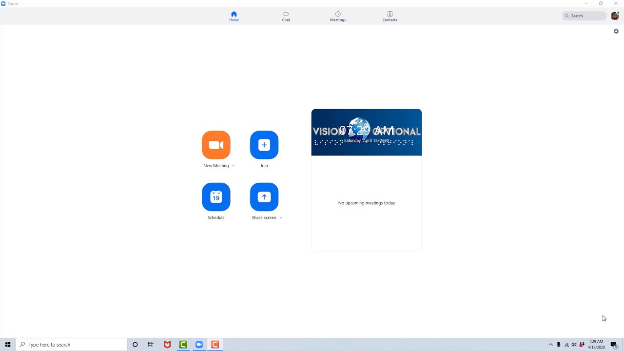 Exploring the Zoom Meetings Settings