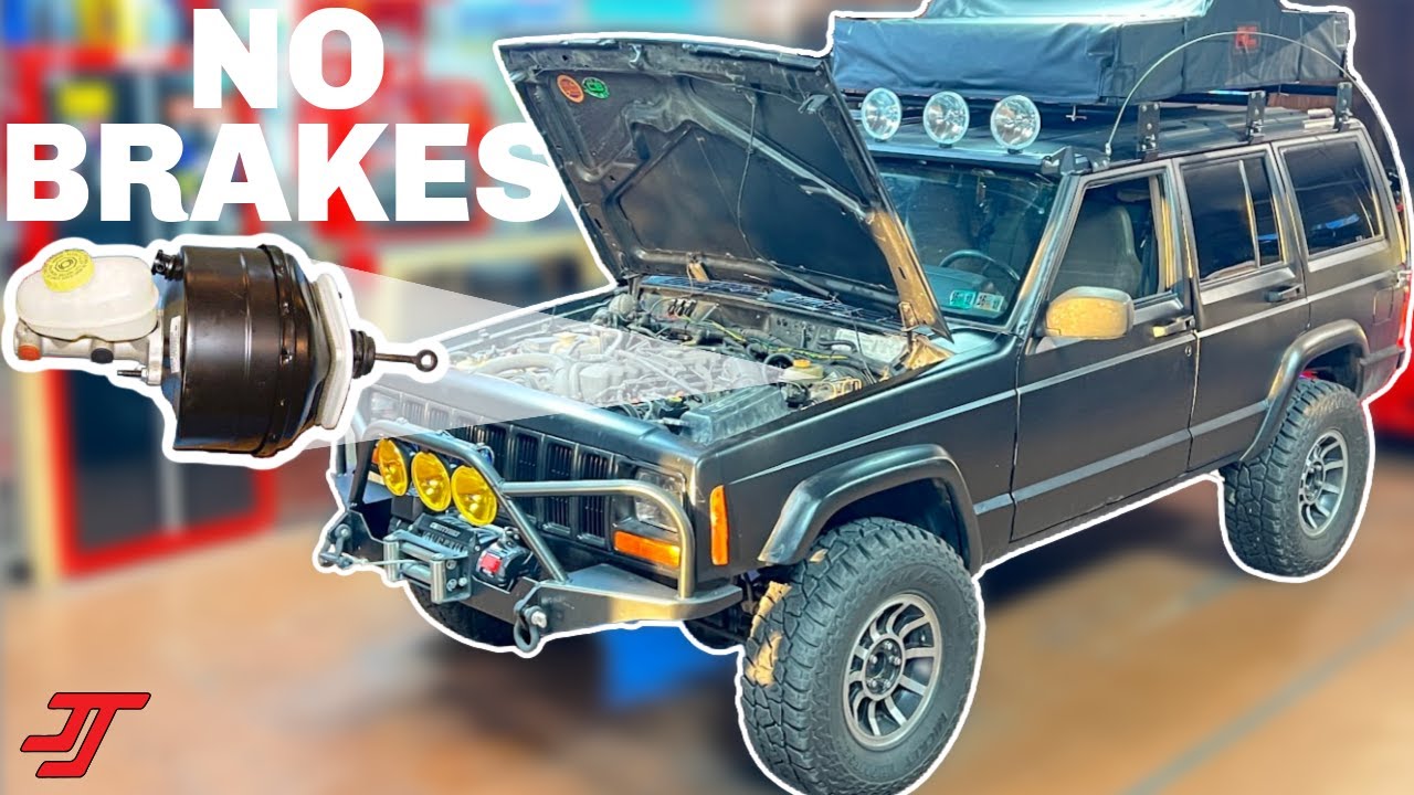 XJ Leaking Brake Fluid INSIDE the Cab!