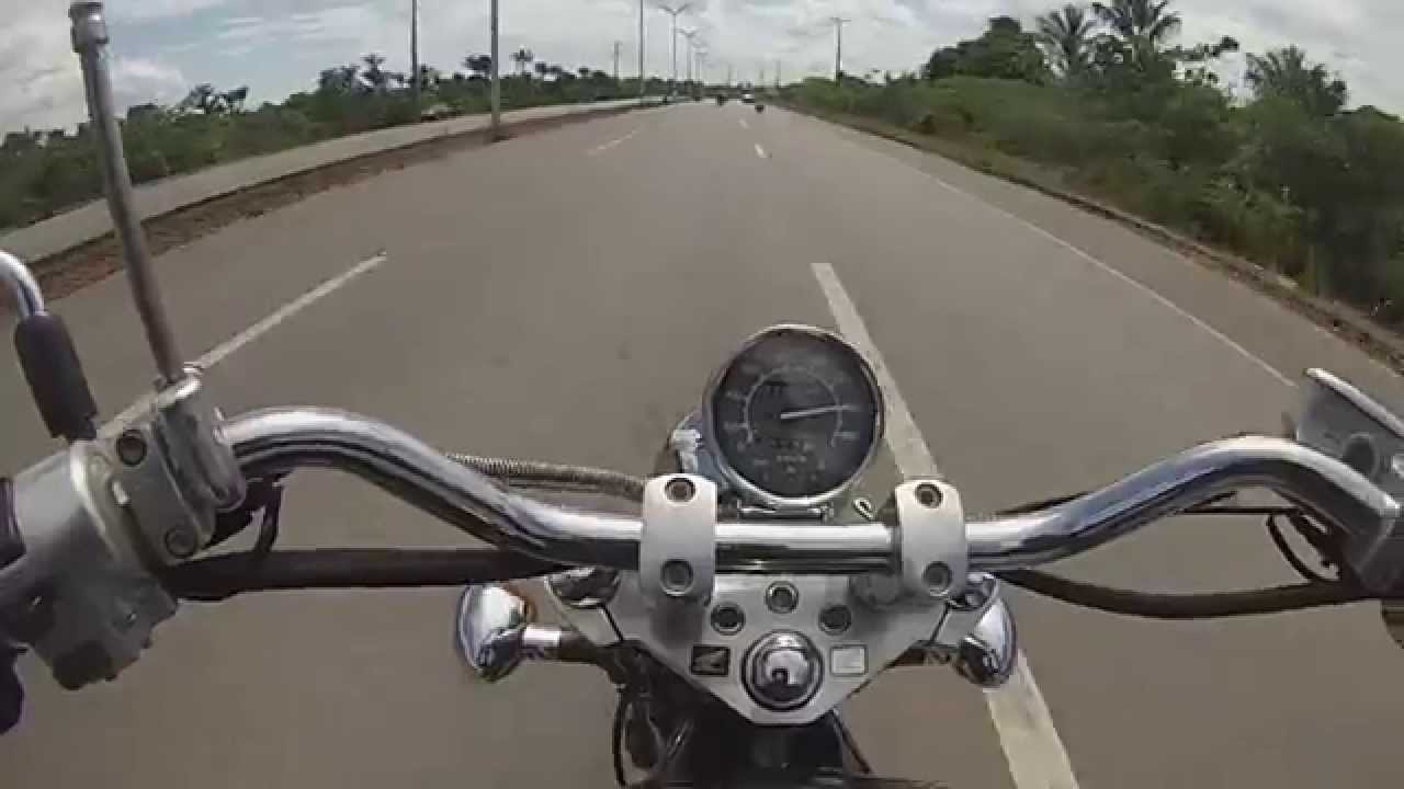 hanilton 092 - top speed honda shadow 600