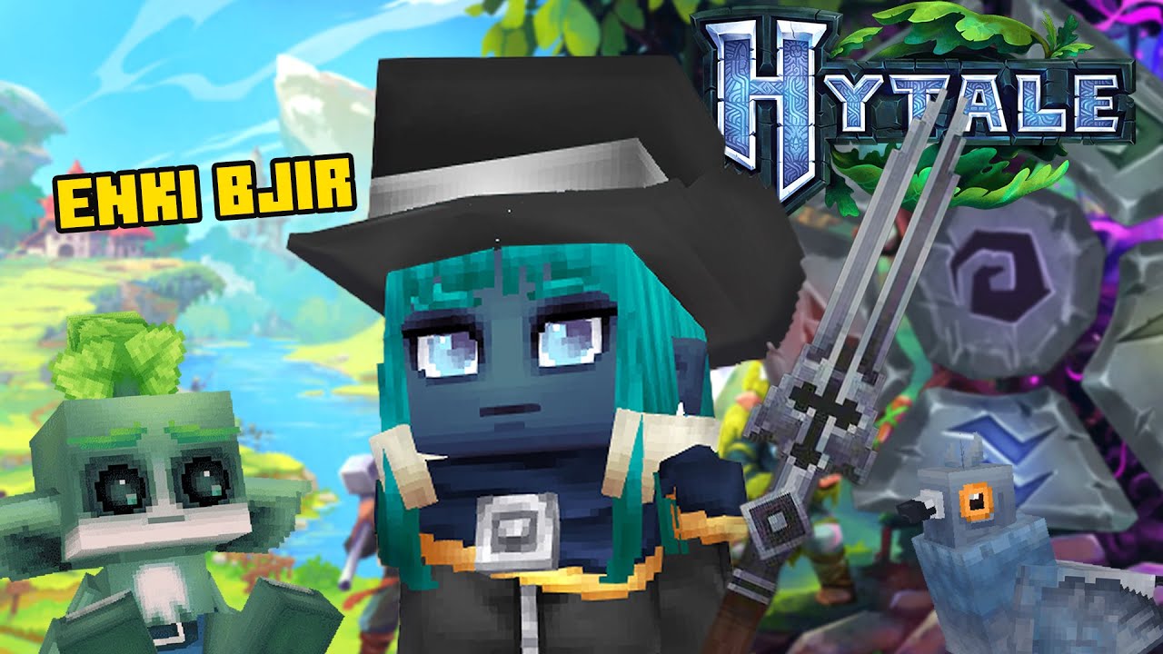 Bangun Rumah Pertama Di HYTALE