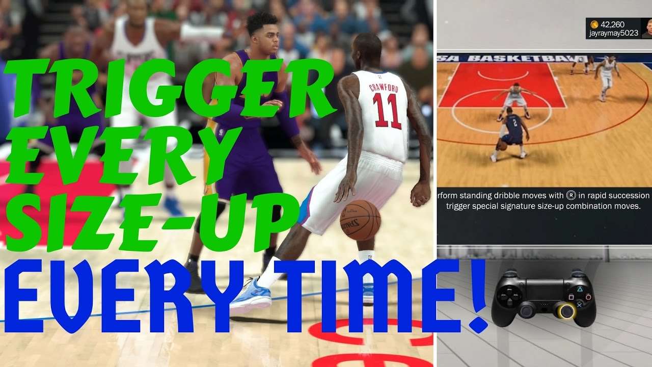 NBA 2K17 : How To Trigger All SizeUps! Straightforward/No BS Dribble Moves Signature Styles Tutorial