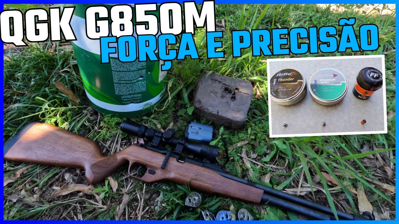 CARABINA QGK G850M PRECIS&Atilde;O E FOR&Ccedil;A A 65 METROS