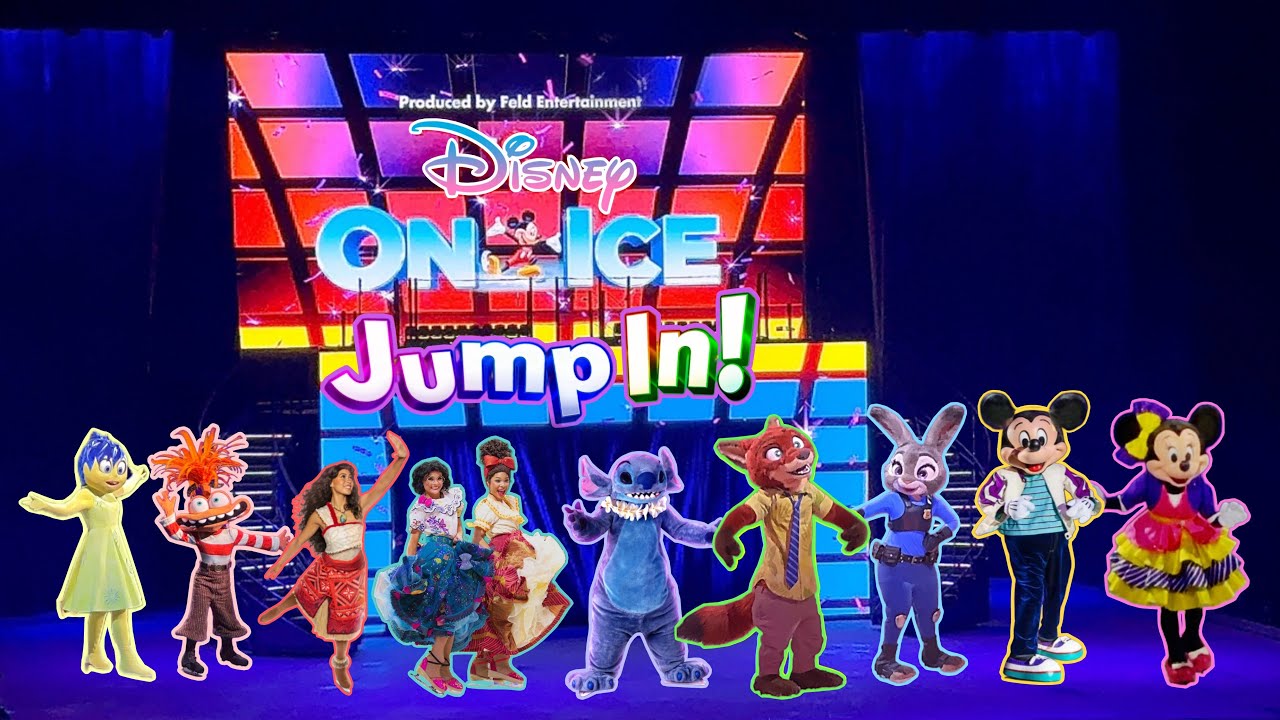 Disney On Ice presents: JUMP IN!  #disneyonice #iceskating #disney 