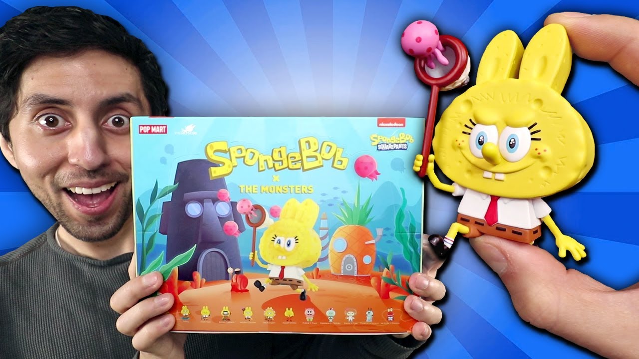 Abriendo LABUBUS de BOB ESPONJA!!!