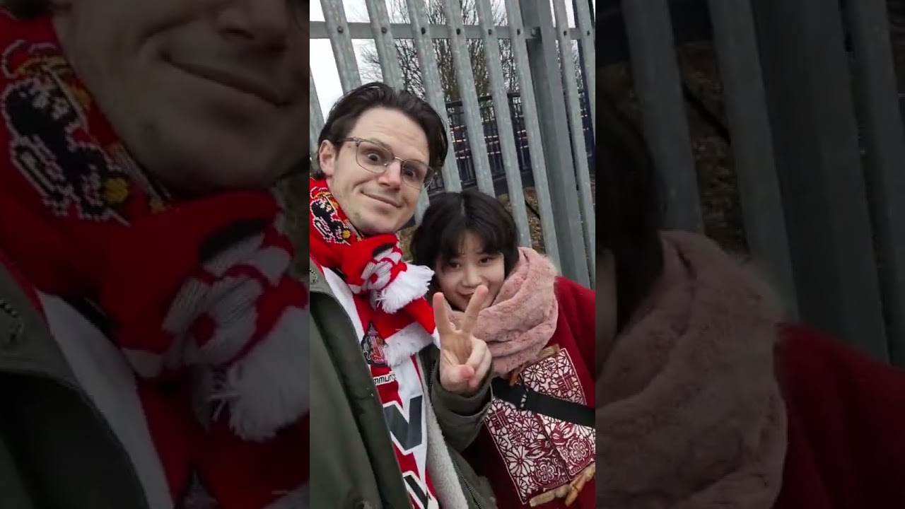 From China to Wearside to watch the Lads ❤️