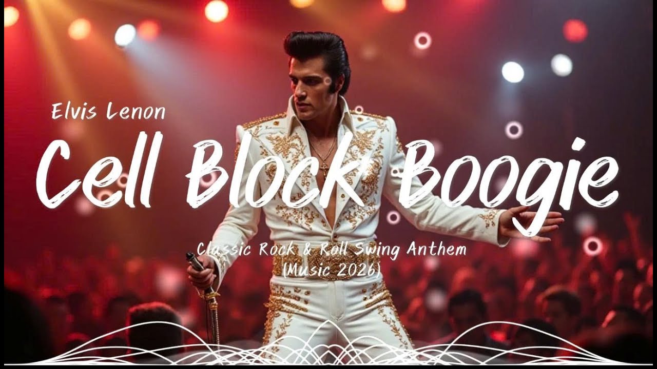 Cell Block Boogie – Rock & Roll Swing Anthem (Music 2026) | Elvis Lennon