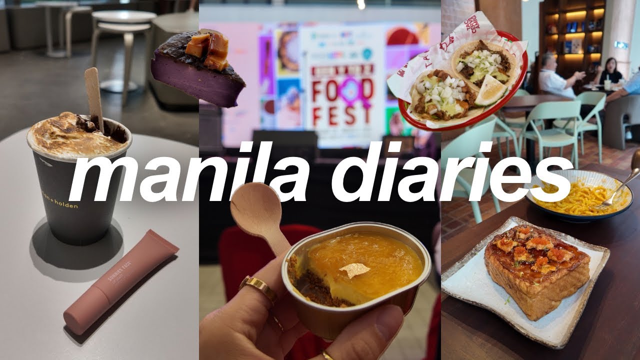 manila diaries 🍰 ☕️ BGC cafe hopping, SM MOA, Nakakalocal Food Fest, and more